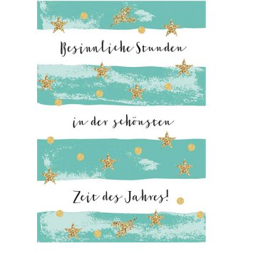 Besinnliche Stunden Umschlagkarte