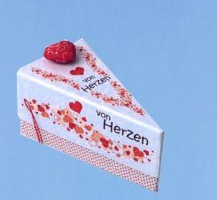 Geschenkschachtel Tortenstck