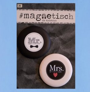 Mr. und Mrs. als Magnete