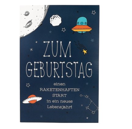 Musikkarte Jump Outs zum Geburtstag