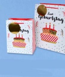 Verpacktes Geschenk Geburtstag