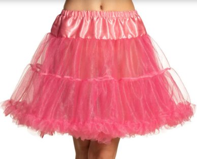 Petticoat Tutu in neonpink, M/L