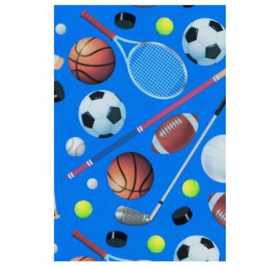 Geschenkpapier Tennis,Fuball,Ballsport