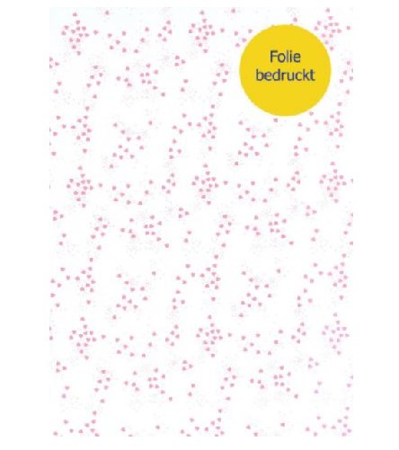 Geschenkfolie Punkte, 1 Rolle