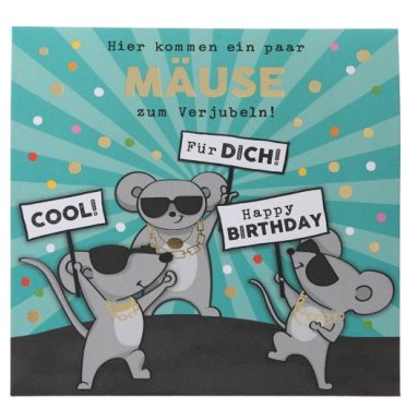 Pop up Musikkarte zum Geburtstag