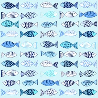 Servietten Fische