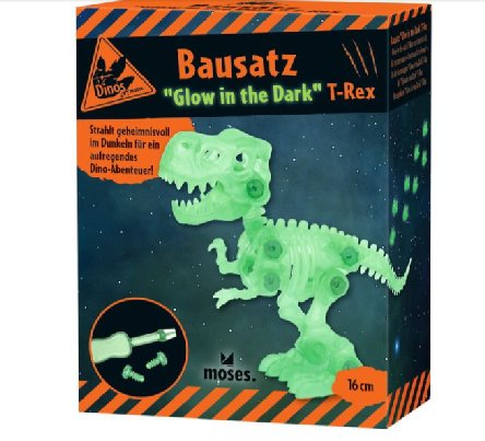 Dino Bausatz Glow in the Dark T-Rex