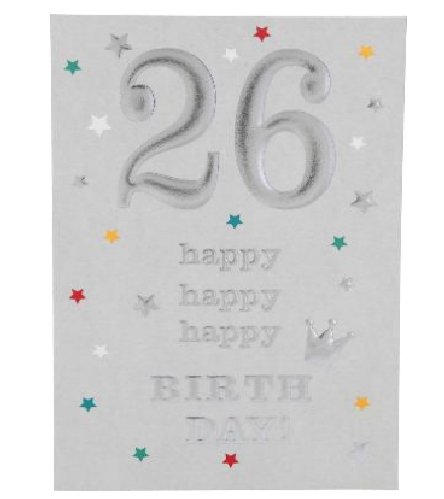 Karte zum 26.Geburtstag