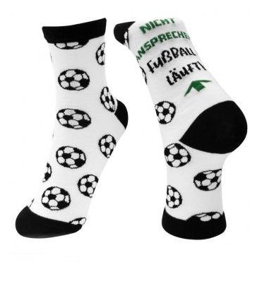 Zaubersocken Motiv Fuball