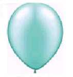 Rundballon-100 Perlfarbe GRN
