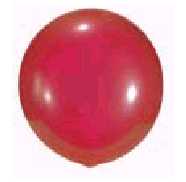 Riesen Rundballon rot, 2 Stck, 61 cm