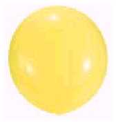 Gelber Ballon XL - 90 cm