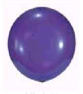 Riesen Rundballon-Extra Stark VIOLETT