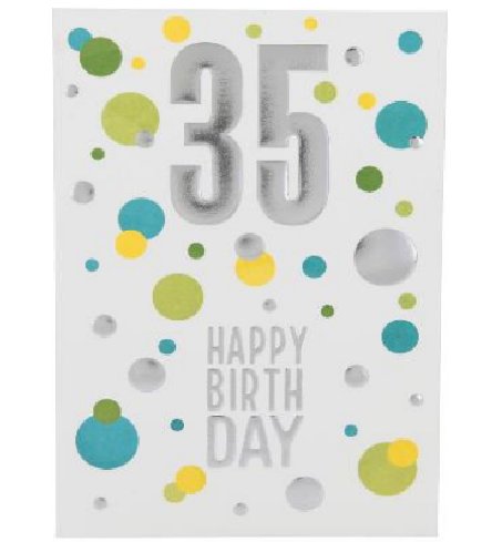 Karte zum 35.Geburtstag