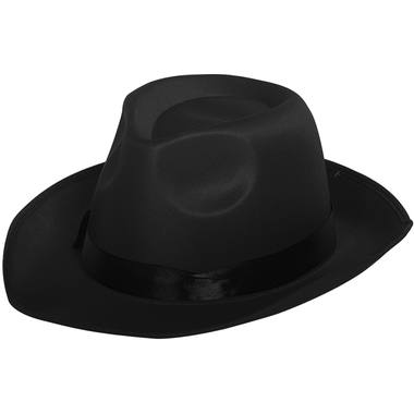 Gangster Hut, schwarz