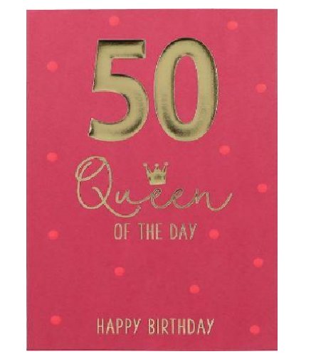 Karte zum 50.Geburtstag