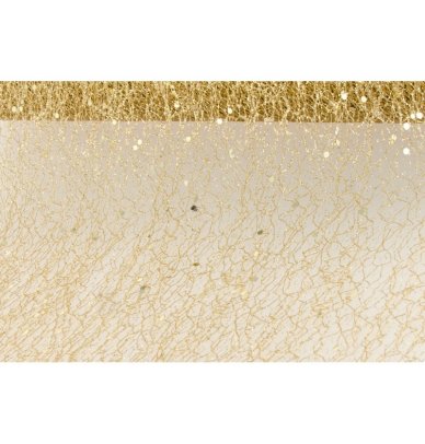 Tischläufer gold glitter 10cm x 5m