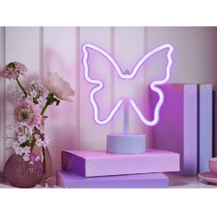 LED-Schmetterling Neon