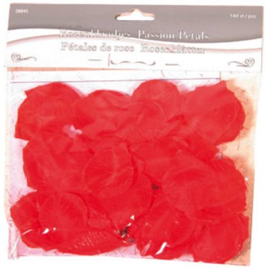 Rote Rosenbltter - 150 Stck