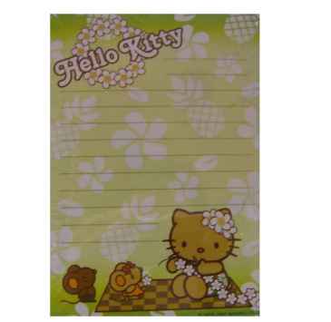 Hello Kitty Notizblock Lei