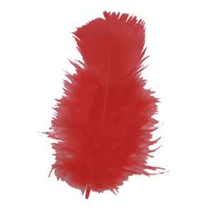 Hochzeit Schmuckfedern,rot, 25 g