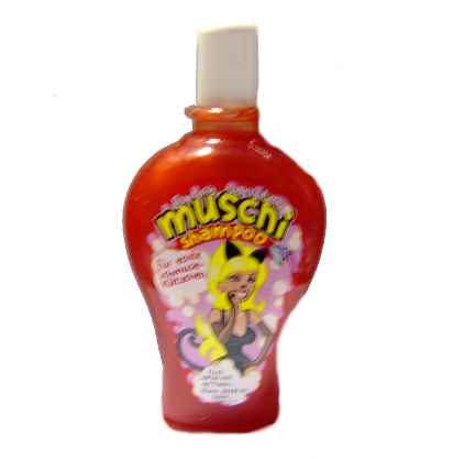 Last Minute Geschenkidee Muschi Shampoo