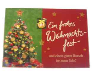 Weihnachten - Perleberg Postkarte