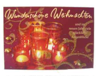 Weihnachten - Perleberg Postkarte