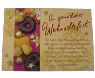 Weihnachten - Perleberg Postkarte