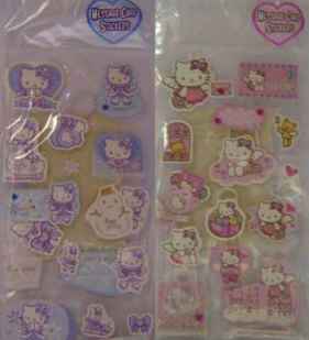 Hello Kitty Notizettel Sticker,blau