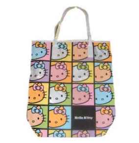 Hello Kitty Tragetasche Colorful Face