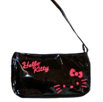 Hello Kitty -Handtasche ENAMEL Black