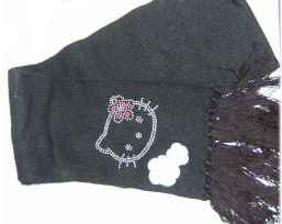 Hello Kitty BLACK GLAM Schal