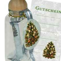 Weihnachtsgeschenke: Gutschein in der Flasche