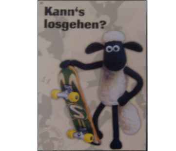 Shaun das Schaf - Postkarte Nr.33