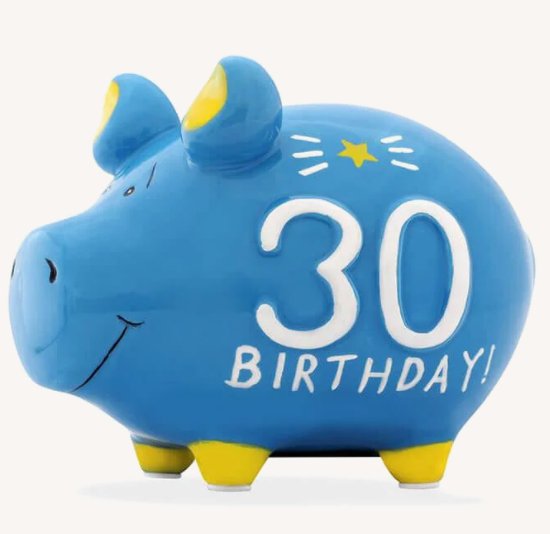 Sparschwein zum 30.Geburtstag