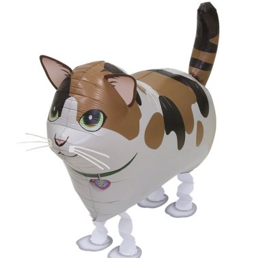 Laufender Ballon -  50cm - Katze