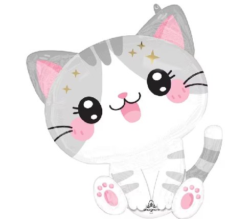 Kawaii Kitty Supershape Ballon