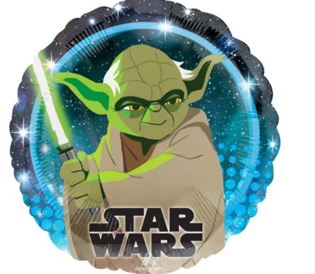 Folienballon Star Wars Yoda