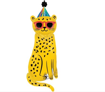 Party Animal Katze mit Htchen