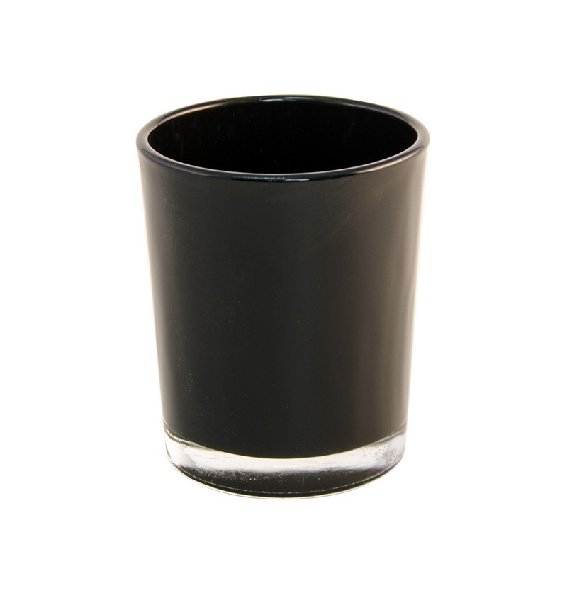 Teelichthalter Schwarz