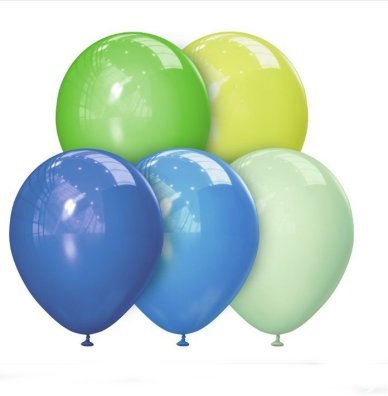 Pastell Luftballons Sortiment, 25 Stck