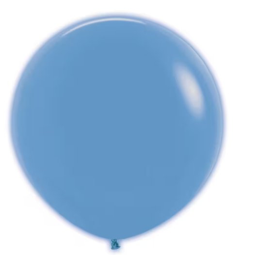 Neon Blau Latexballon, 3 St�ck