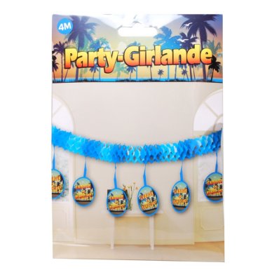 Papiergirlande Ruhestand