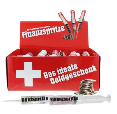 Geldspritze, 1 Stck