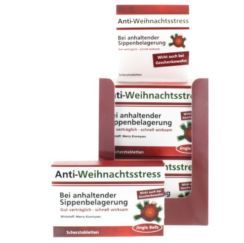 Scherztablette Anti Weihnachtsstress
