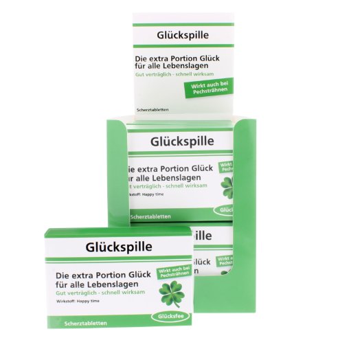 Scherztablette - Glckspille