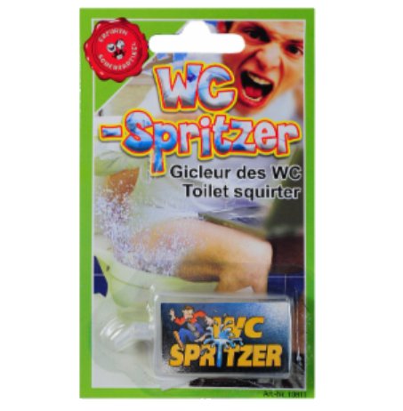 WC-Spritzer auf Karte