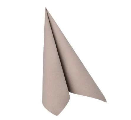 Servietten, grau ROYAL, 40 x 40 cm, 50 St�ck
