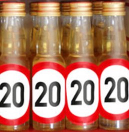 Geburtstag Likr zum 20.Geburtstag, 20ml